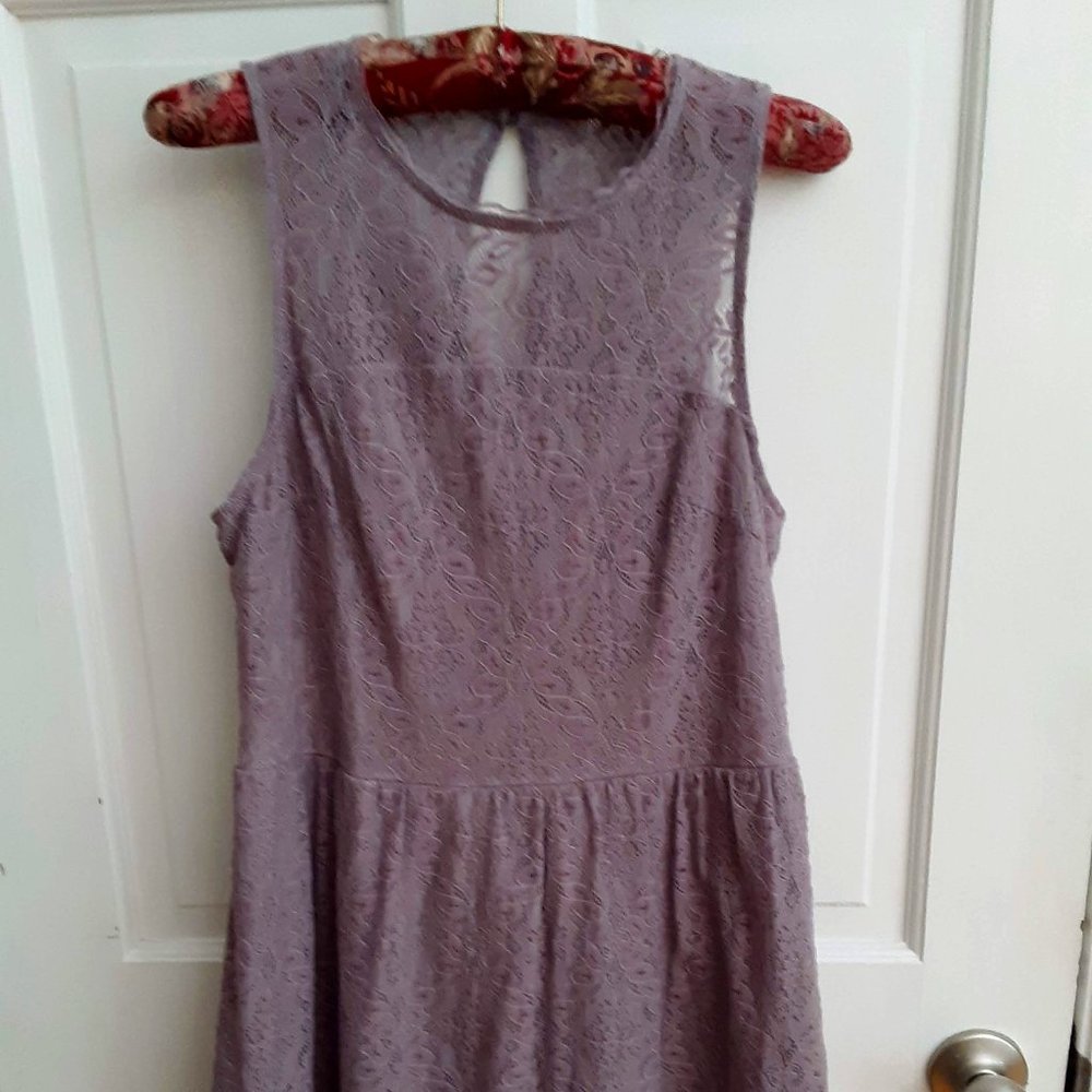 Lavender Lace Dress